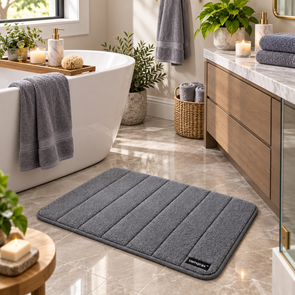 Vamqirax™ Thick Absorbent Non-Slip Bath Mat image 5