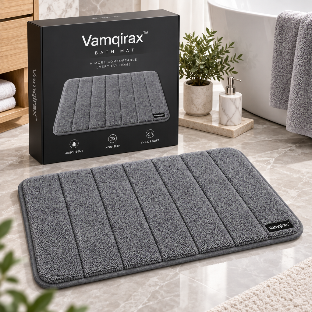 Vamqirax™ Thick Absorbent Non-Slip Bath Mat image 6